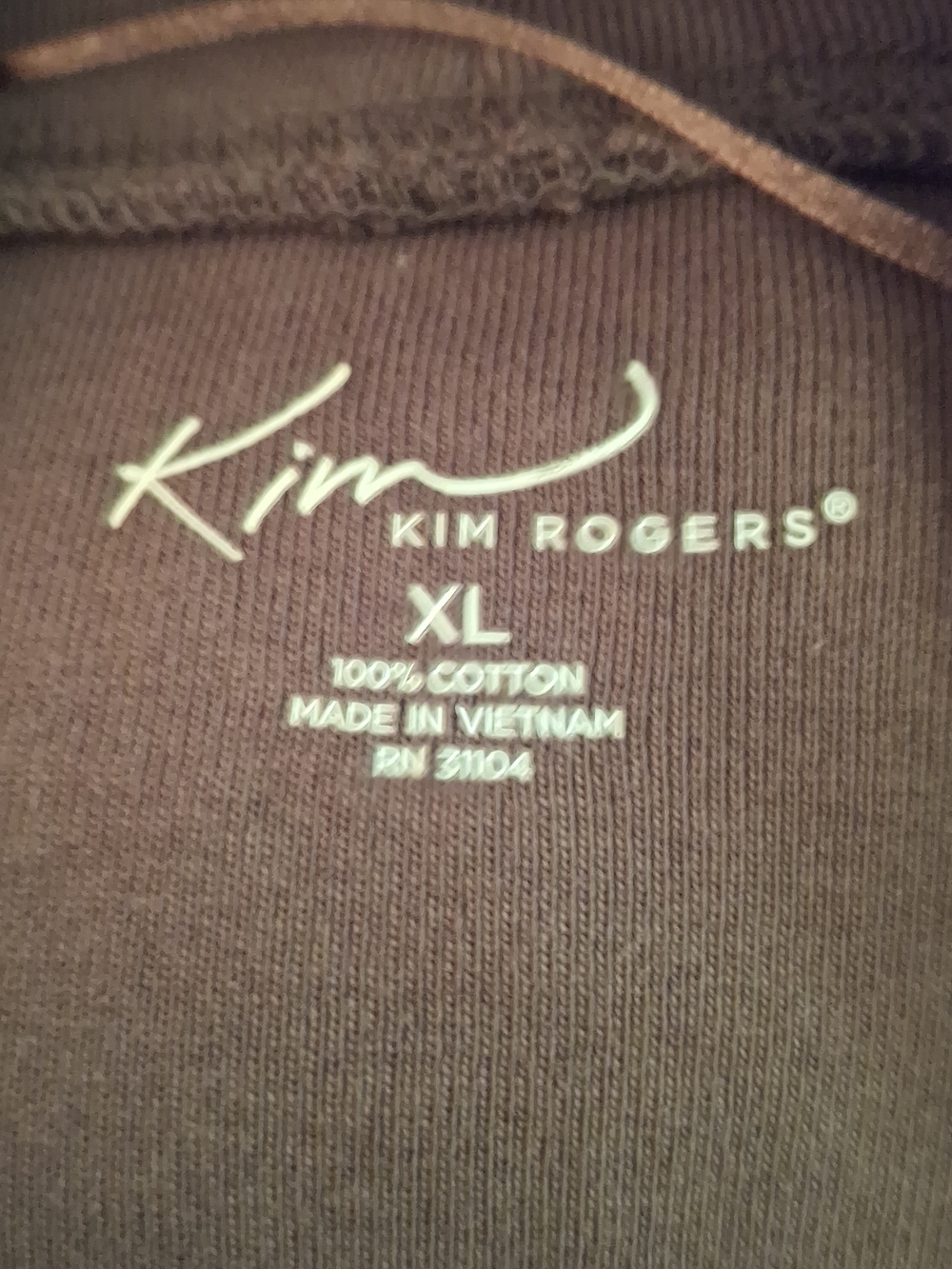 Kim Rogers Chocolate Brown Open-Front Cardigan - Picture 5 of 6